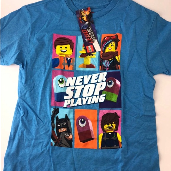 LEGO Movie Boys Short Sleeve Shirt - Picture 2 of 2